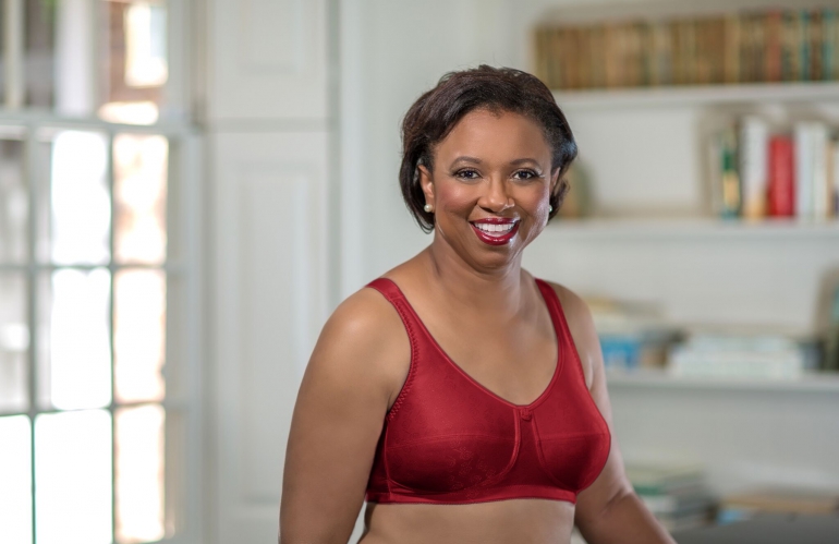 ABC American Breast Care Mastectomy Soft Cup Bra Size 34A Red